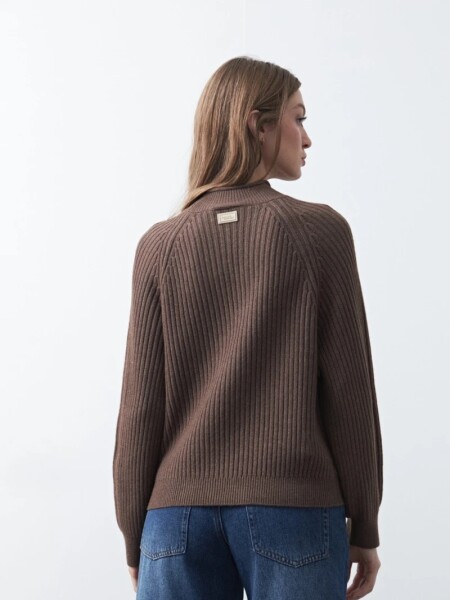 POLERA D.CASSIN LUCERO CHOCOLATE