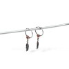 Caravanas pendientes Aros pluma - Plata 925 - Coral rojo -CA3920 conpiedra