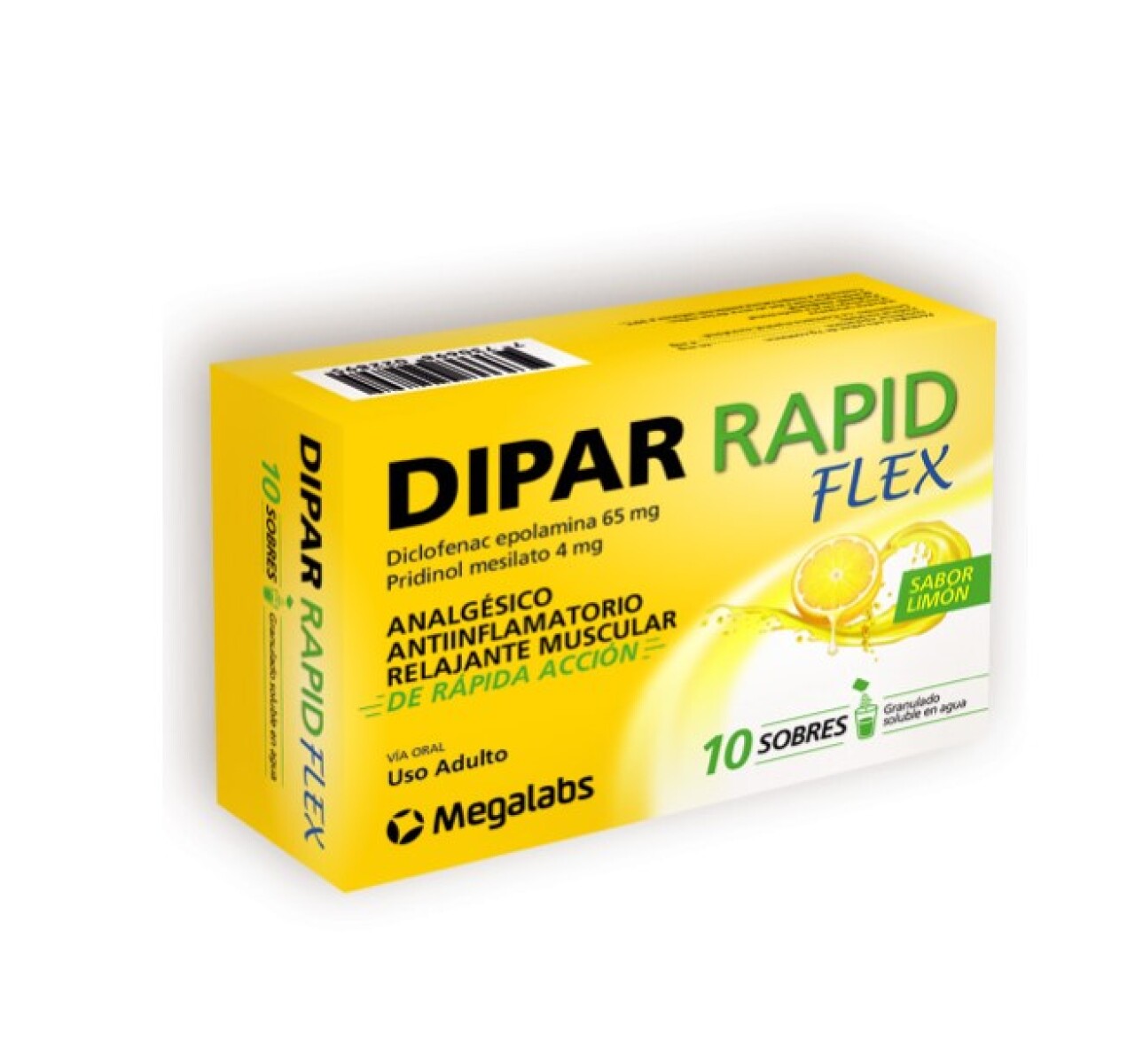 Dipar Dol - Rapid Flex x10 sobres 