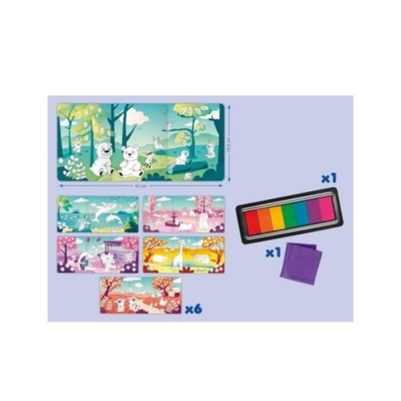 Set Pintura de Dedos My First Stamp Maped Creativ Set Pintura De Dedos My First Stamp Maped Creativ