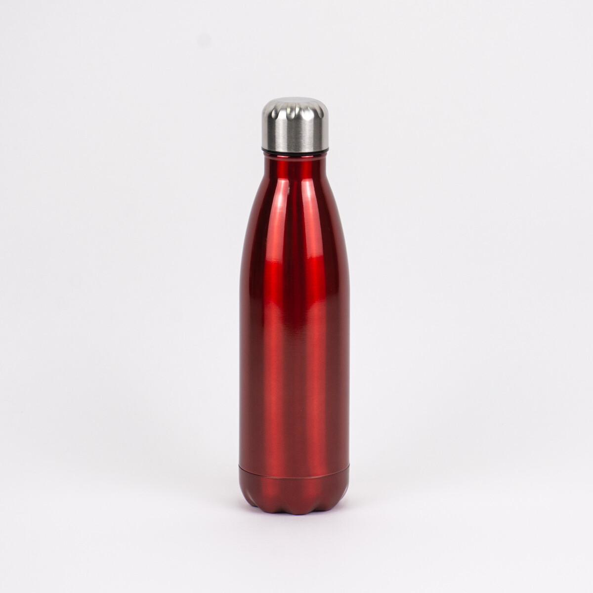 Botella Térmica Con Tapón Rosca 500 Ml - Rojo 