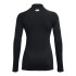 UA CG Authentics Mockneck-BLK BLK-001
