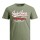 Polera Logo Estampado Grafico Oil Green