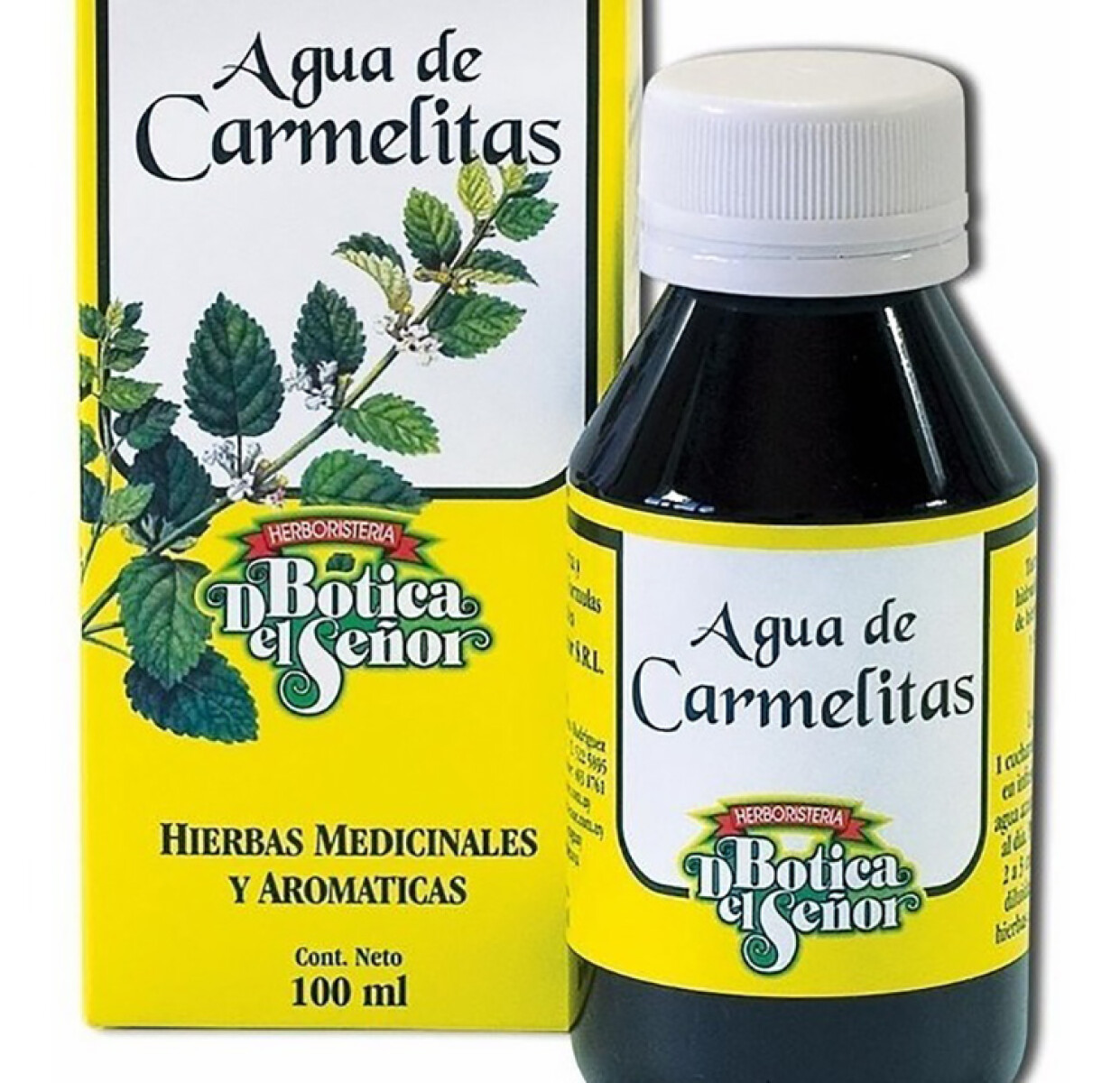 Tintura fitoextracto Botica del Señor - Agua de carmelitas 100 ml 