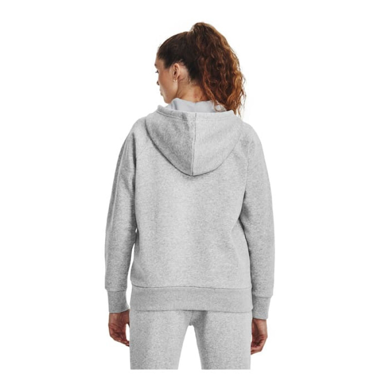 Campera Under Armour Rival Fleece de Mujer - 497A012Y81 Gris Claro