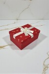 Caja rigida - 15,5x22,5x9,5 cm ROJO- For You