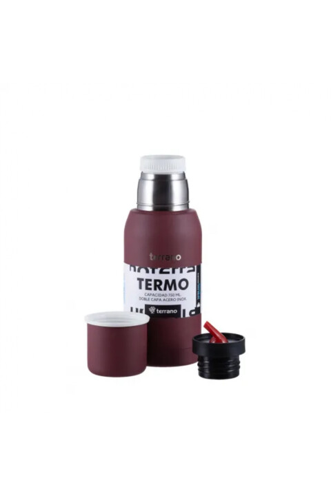 TERMO TERRANO 750ML BORDO
