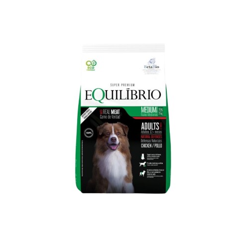 Equilibrio Perro Adulto 15kg + 3kg de Obsequio Equilibrio Perro Adulto 15kg + 3kg de Obsequio