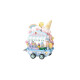 Juguete bloques mini carrito helados