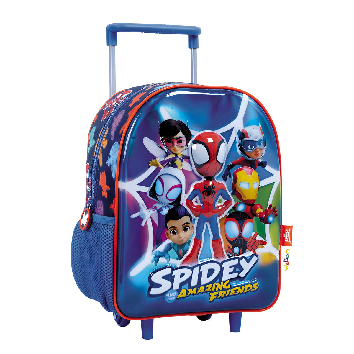Mochila Spidey Con Carro De Marvel Spiderman 30x26 