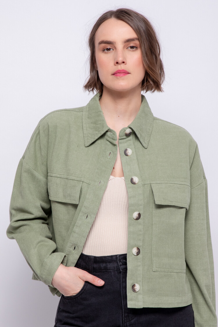 SOBRECAMISA FINNEY Verde Militar