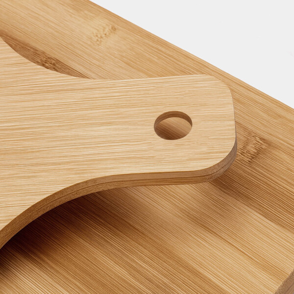 Set de 3 Tablas de Picar IMBACK IBK-HMJ053-MAD | Bambú Natural con Manija | Resistentes e Higiénicas Set de 3 Tablas de Picar IMBACK IBK-HMJ053-MAD | Bambú Natural con Manija | Resistentes e Higiénicas