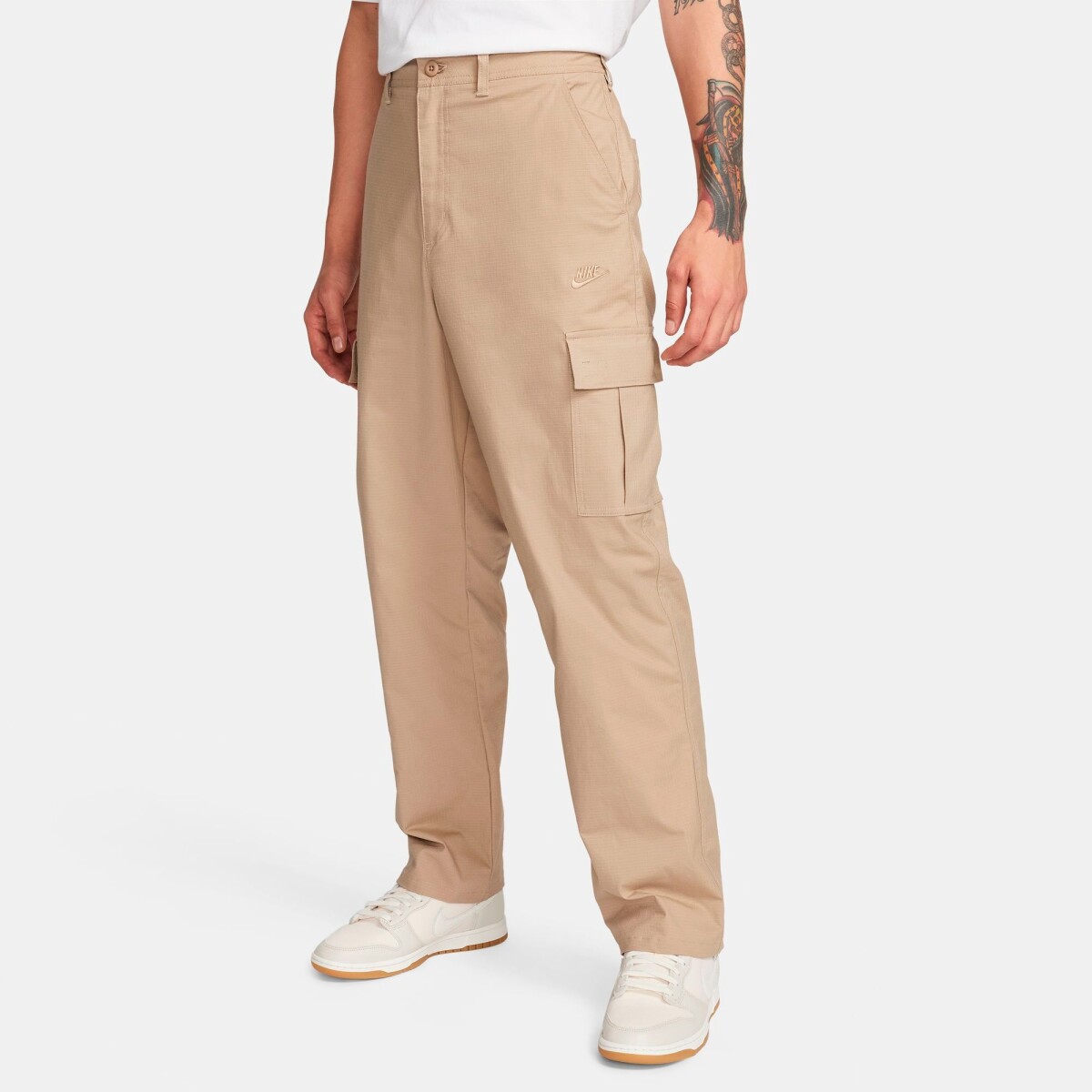 M NK CLUB CARGO PANT - Crema 