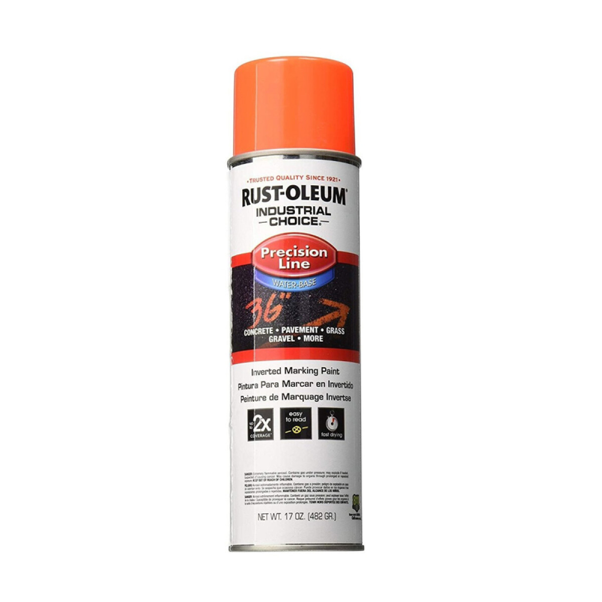 AEROSOL RUST OLEUM DEMARCACION ROJO 481GR - N/a 