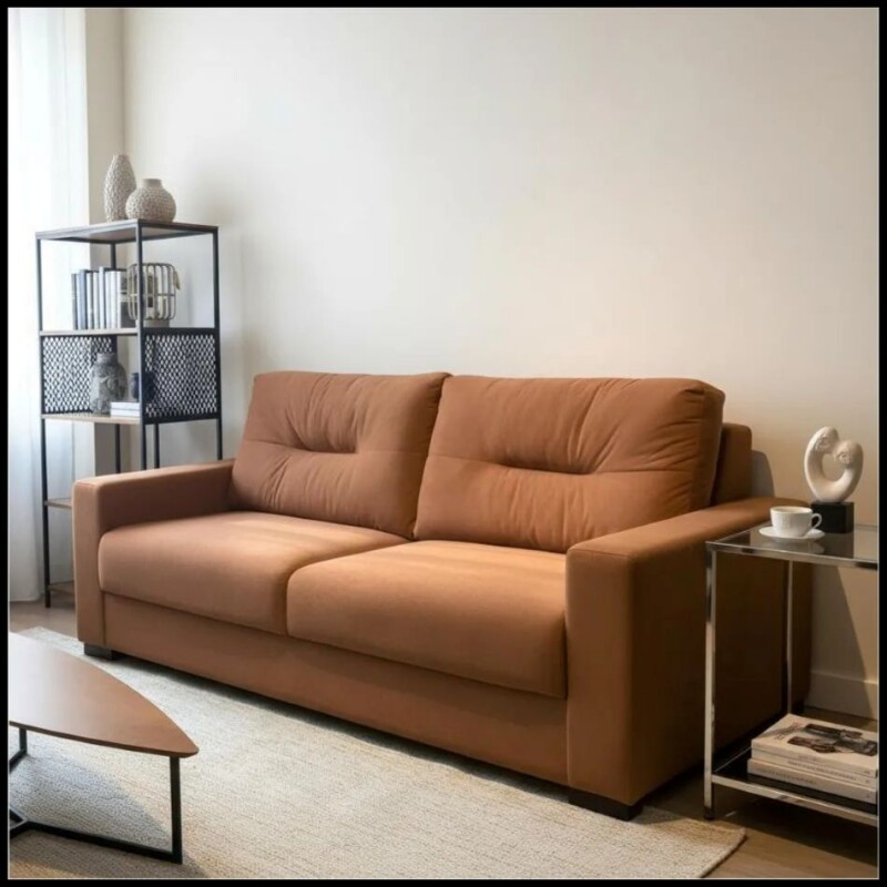 SOFA 3.5 CUERPOS - TELA EASY CLEAN TOSTADO SOFA 3.5 CUERPOS - TELA EASY CLEAN TOSTADO