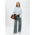CAMISA FEM AZUL CLARO
