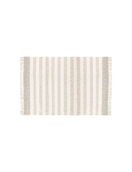 ALFOMBRA CON FLECOS AZUL/GRIS 69x114CM ALFOMBRA CON FLECOS AZUL/GRIS 69x114CM
