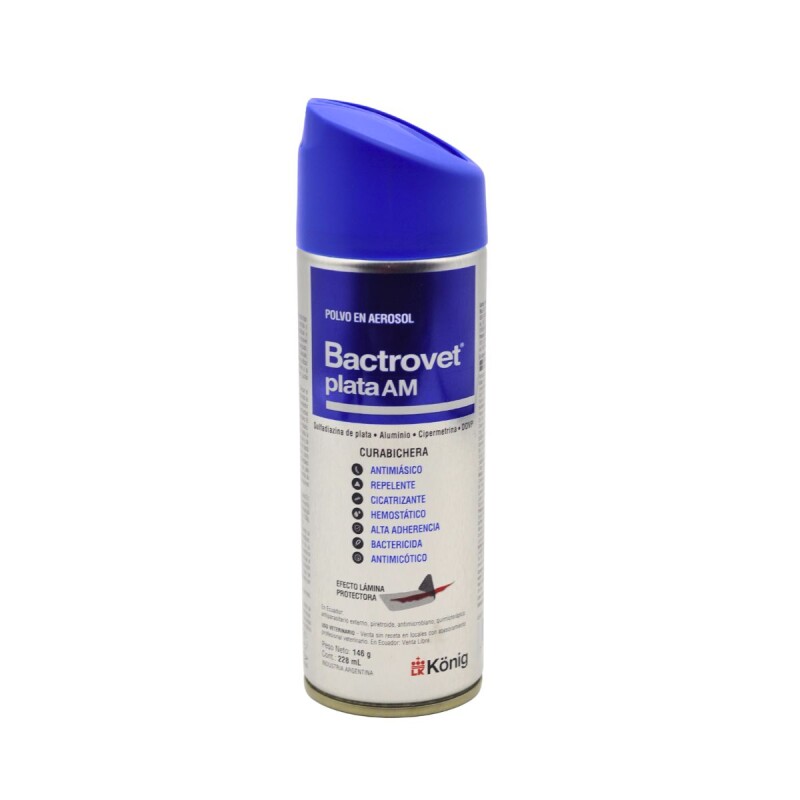 BACTROVET PLATA CURABICHERA SPRAY 250 CC BACTROVET PLATA CURABICHERA SPRAY 250 CC