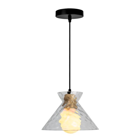 COLGANTE ACQUA 25CM E27 VIDRIO PUNTEADO COLGANTE ACQUA 25CM E27 VIDRIO PUNTEADO