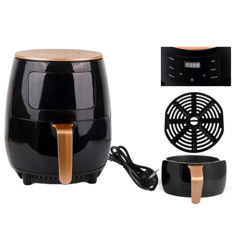 Freidora de Aire Digital con 6 Litros de Capacidad y 2400w de Potencia Freidora de Aire Digital con 6 Litros de Capacidad y 2400w de Potencia