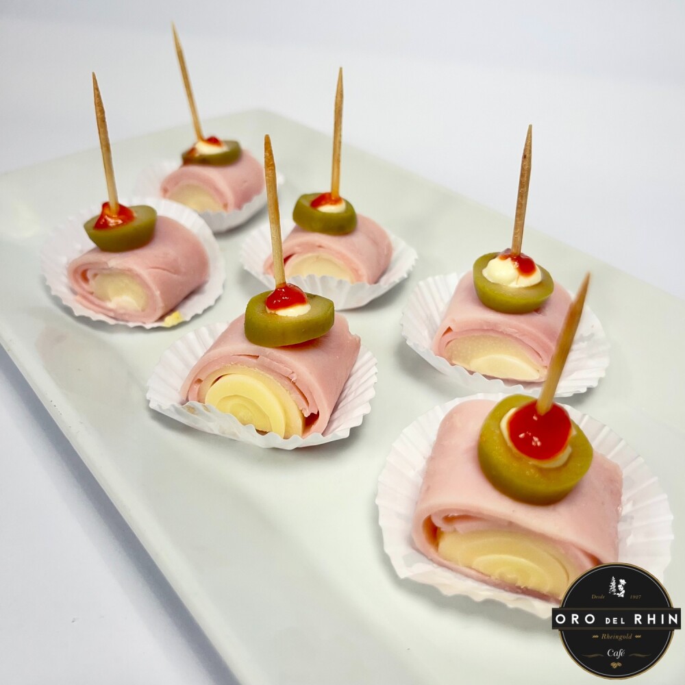 Arrollado de Jamón con Palmitos x6 Arrollado de Jamón con Palmitos x6