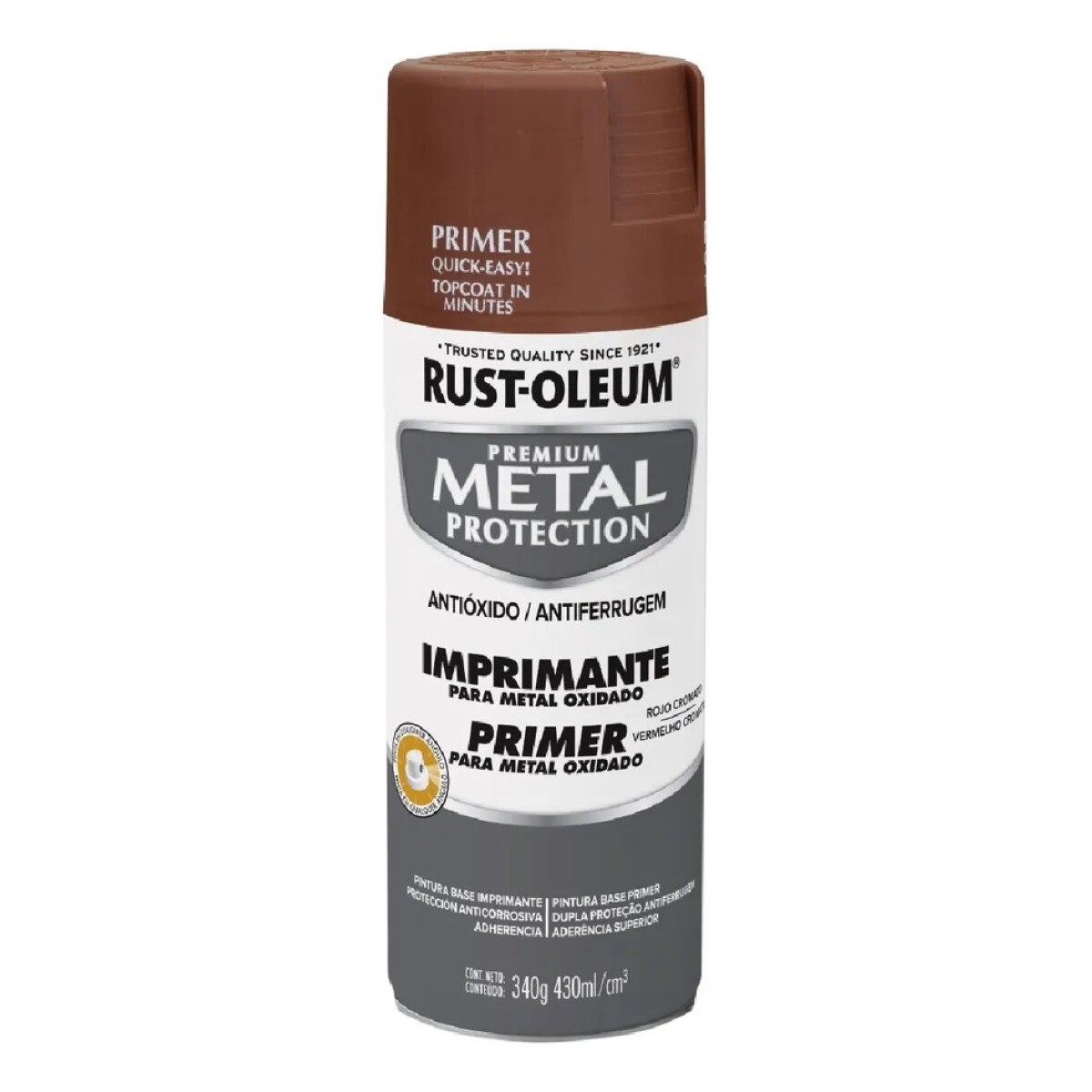 Primer Anticorrosivo Rojo Rust-Oleum: Especial para Metales Oxidados 