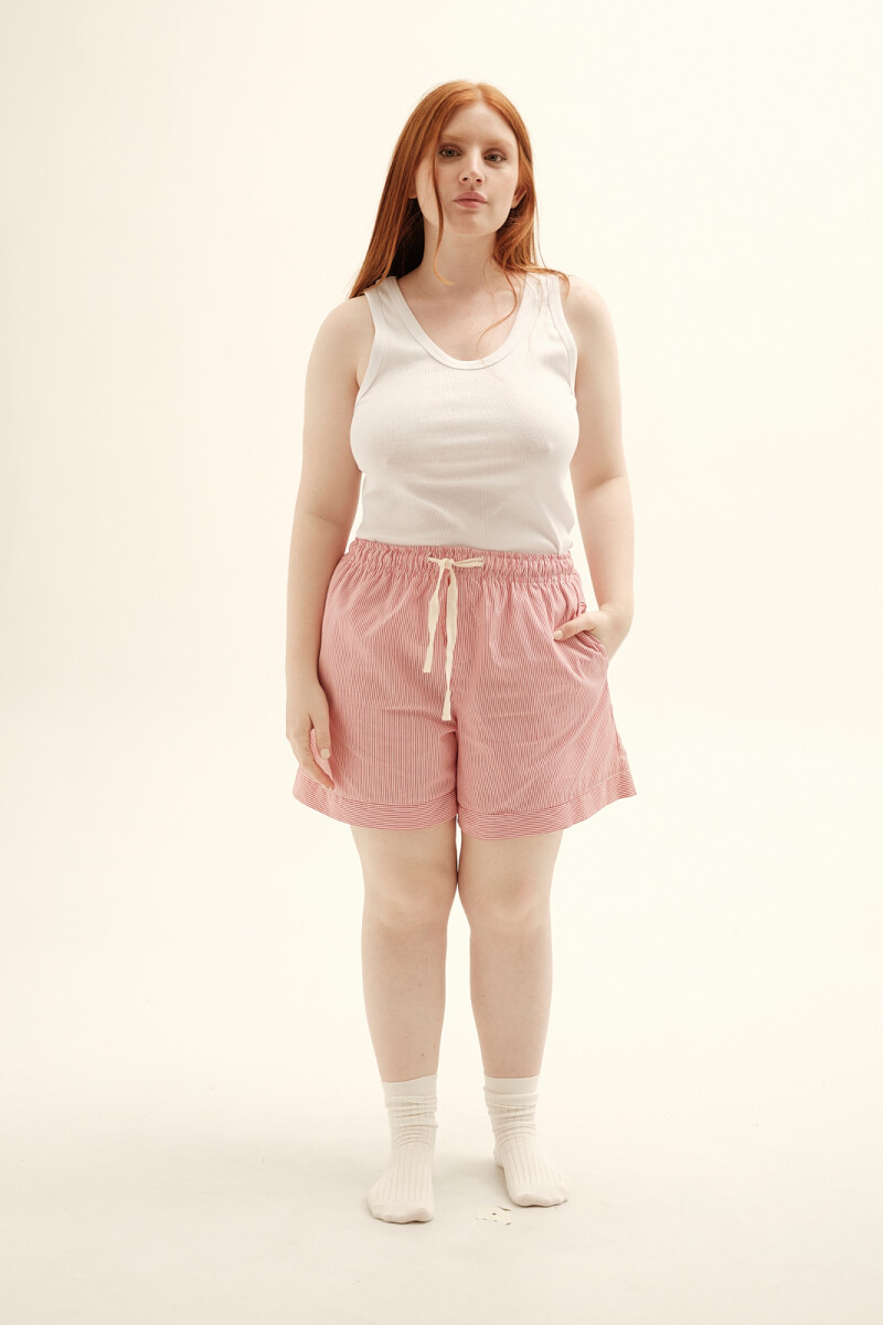Short Leto [SM1] + Musculosa de Regalo Rojo