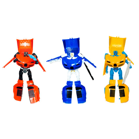 3X2 OUTLET Robot Tranformable En Auto- Blister 21*31cm 3x2 Outlet Robot Tranformable En Auto- Blister 21*31cm