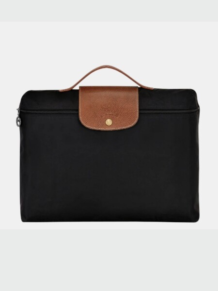 Longchamp -Maletín plegable de nylon, Le pliage Negro