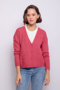 CARDIGAN FRAN Rosa Orquidea