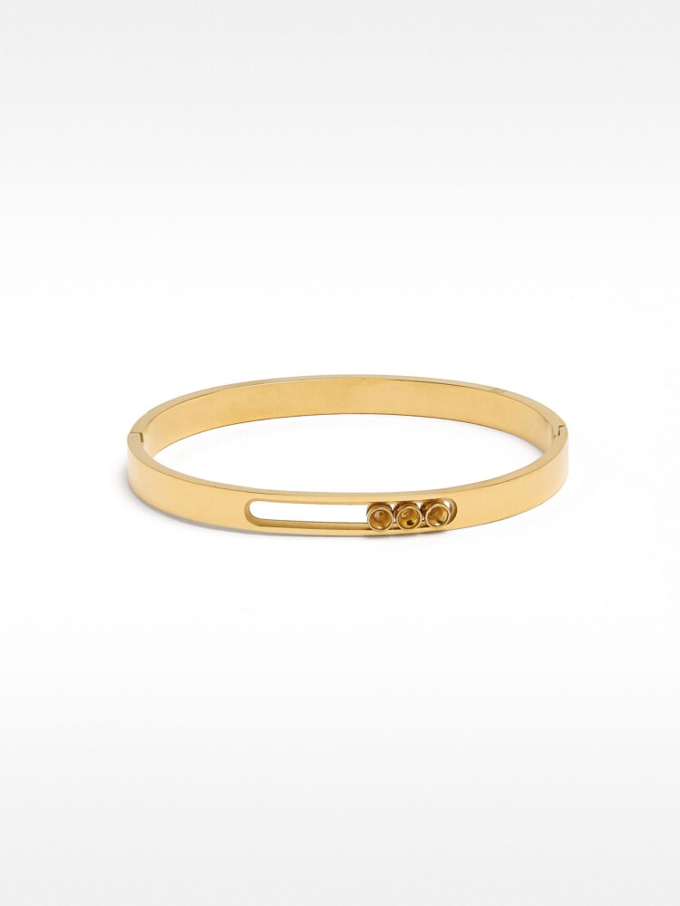 Pulsera Rígida - Acero Inoxidable dorado