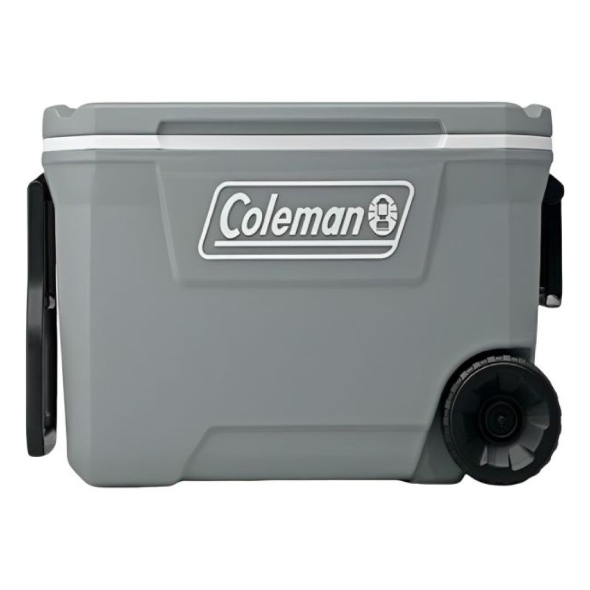Сумка-холодильник Coleman на колёсах 62 qt (58 л) — серая