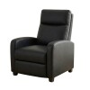 Butaca 1 Cuerpo Tela Repelente al Agua Living - Barrel Negro Cuerina