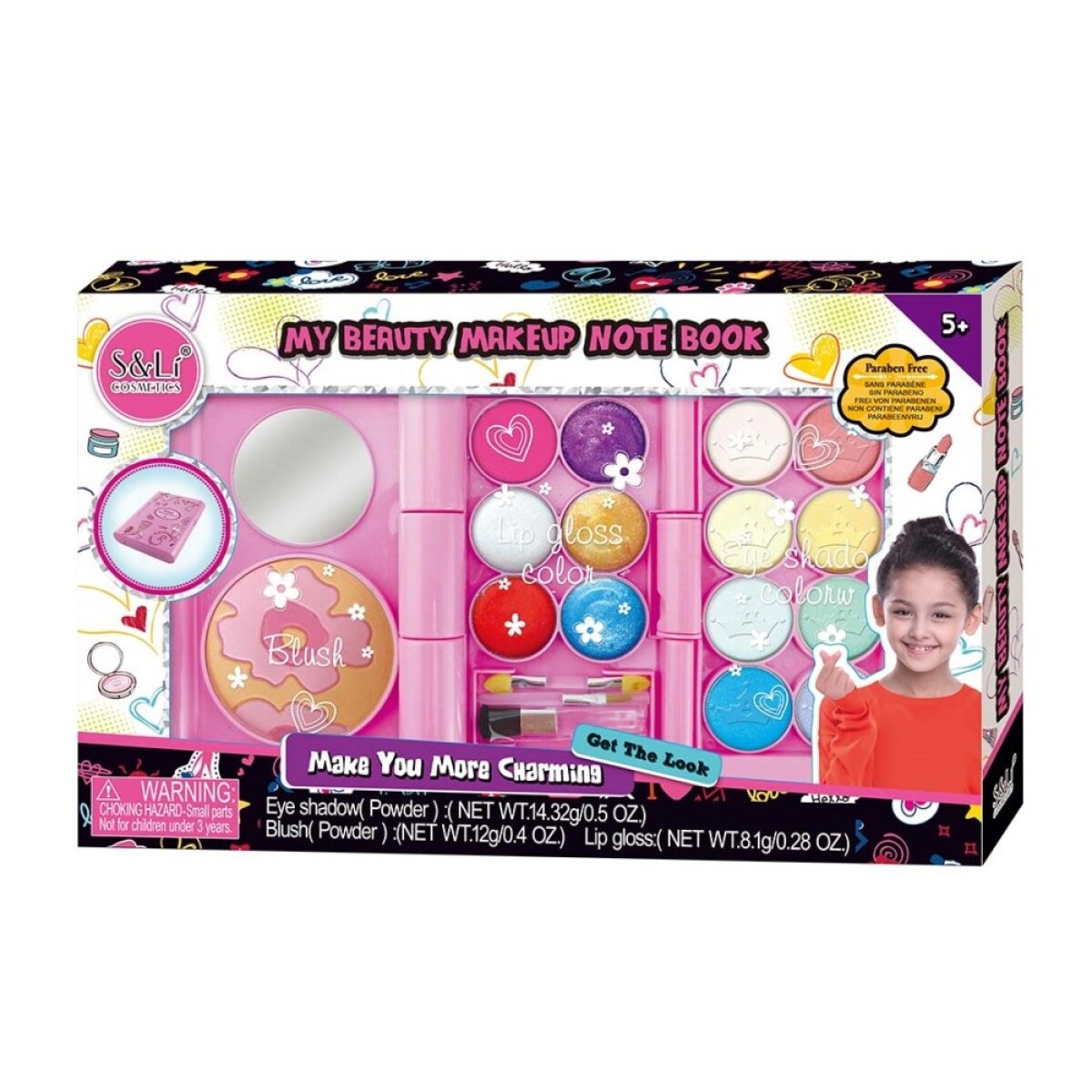 Petaca De Maquillaje Infantil Libro 