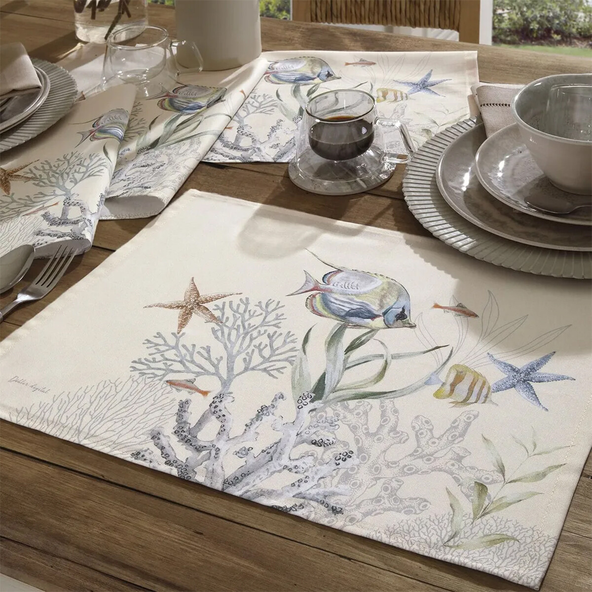 Pack x 4 Individuales Renova Dohler 45 x 31 cm - MARINA 