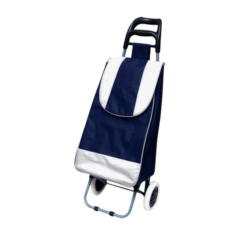 Carro de Compras con Ruedas para Mandados Azul