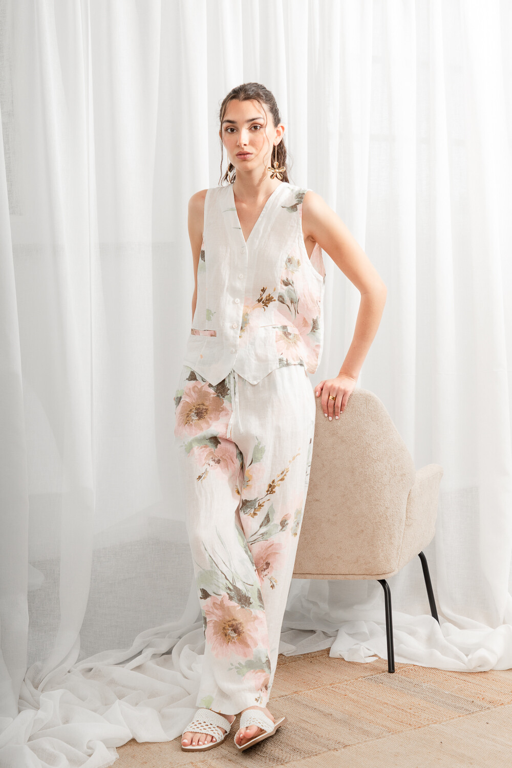 Chaleco Fiorenza Estampado 1