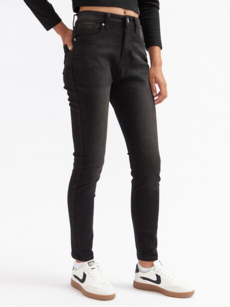 JEAN TIRES NEGRO