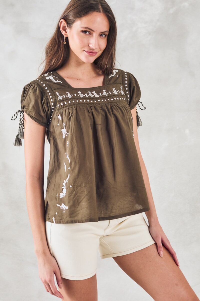 Blusa Safari