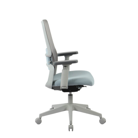 SILLA DE OFICINA MALLA-Y-POLIPROPILENO GRIS M2
