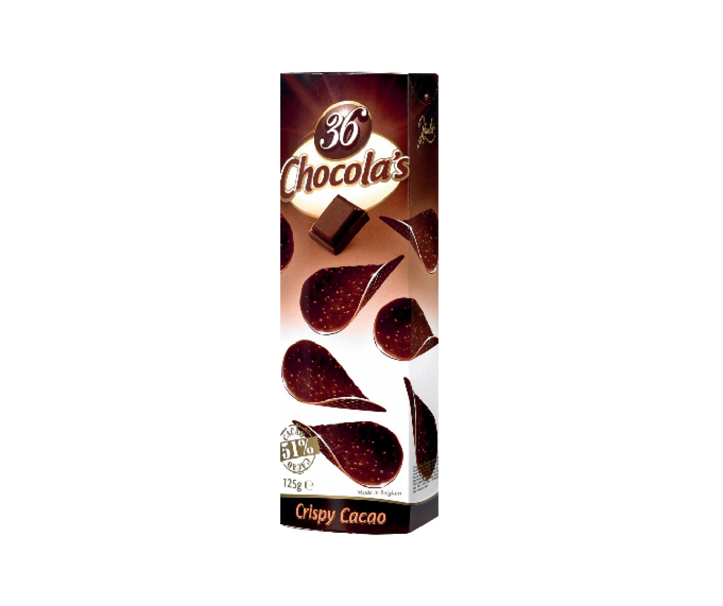 CHOCOLA´S CROCANTE CON CACAO 125 GR 