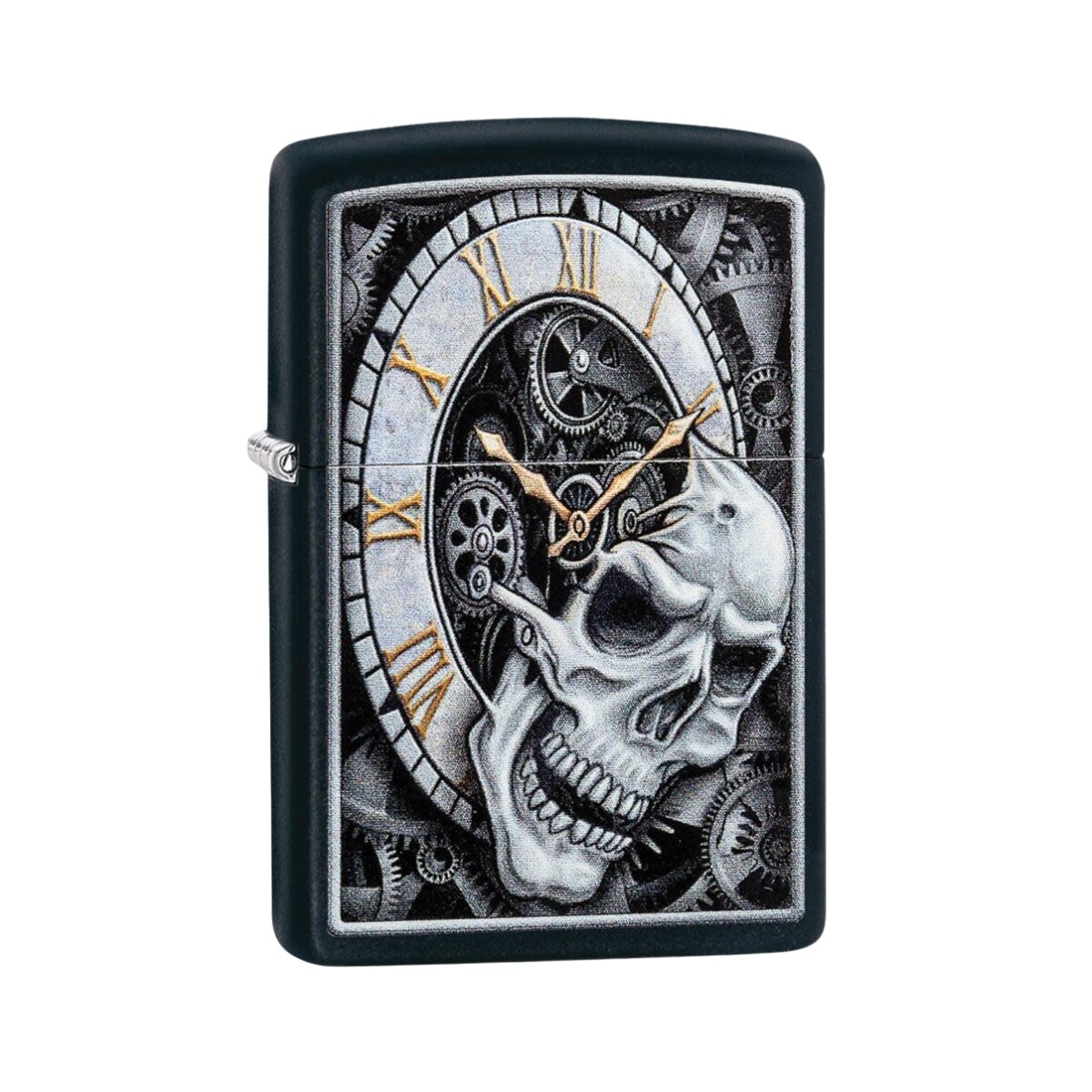 Encendedor Zippo Skull Clock - 29854 