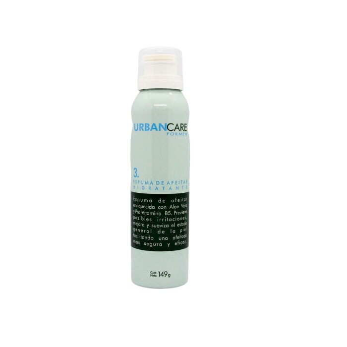 URBANCARE ESPUMA DE AFEITAR VERDE FR. X única