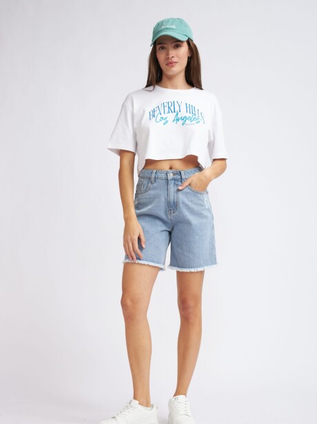 SHORT BELLA AZUL