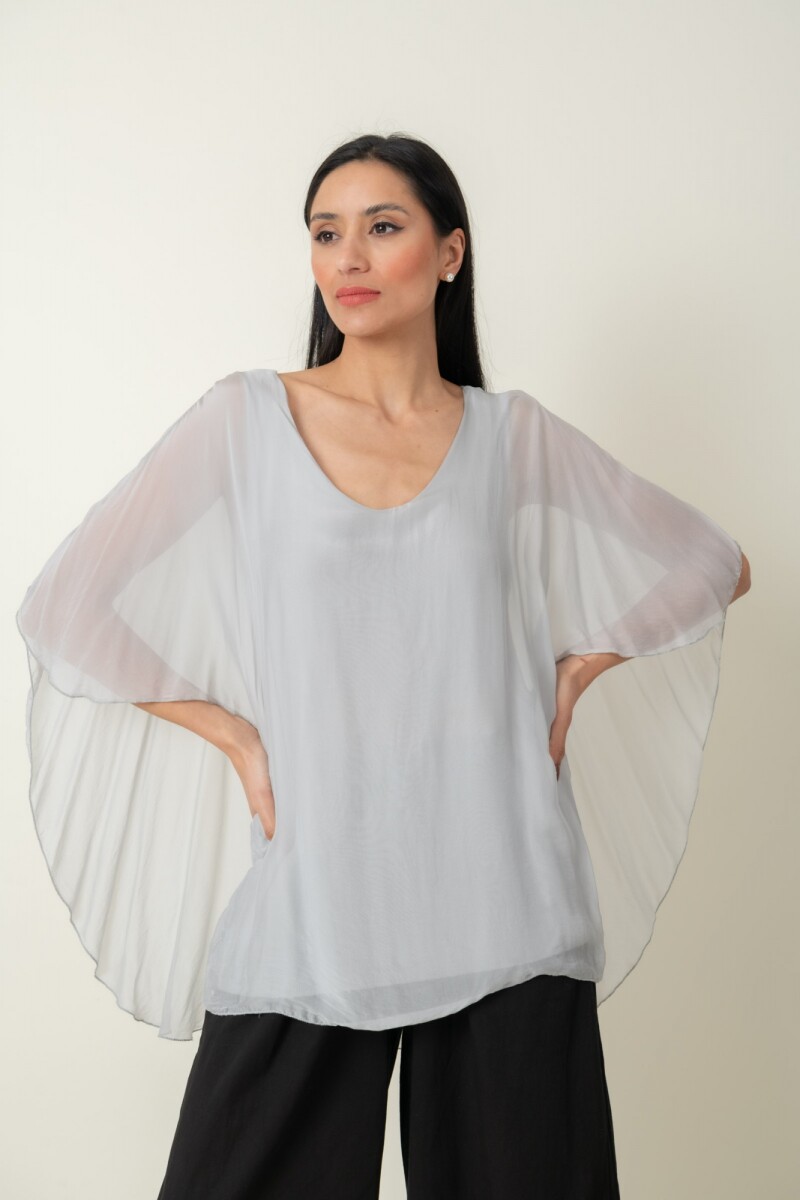 BLUSA DALIA - Gris claro 