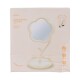 Espejo flor con base beige
