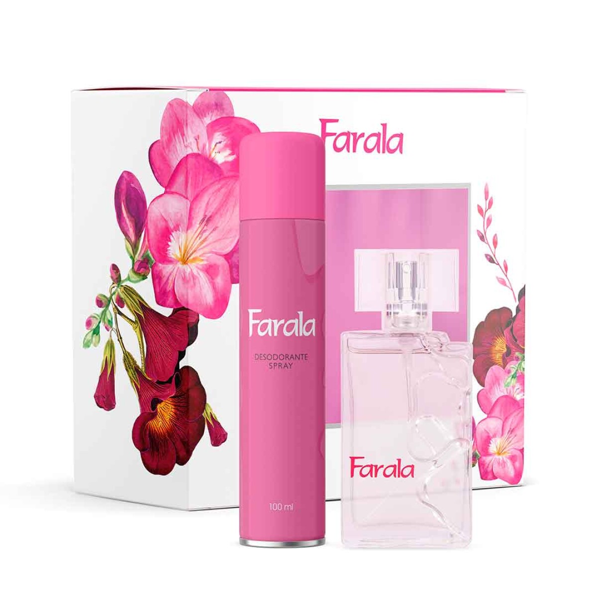 Set Farala Perfume 50ml + Desodorante Spray 100ml - 001 