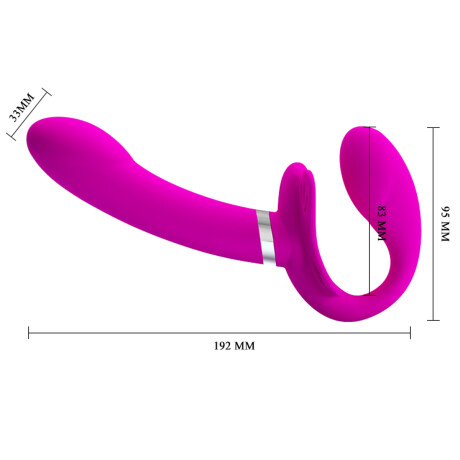 Vibrador Strap On Rercargable Usb Pretty Love Valerie Vibrador Strap On Rercargable Usb Pretty Love Valerie