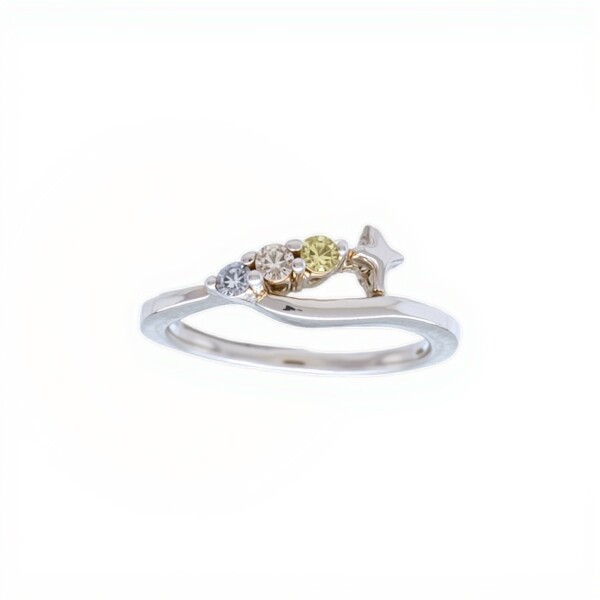 Anillo Estrella-Plata 925-Piedra Zirconia Varias-AN3250 conpiedra