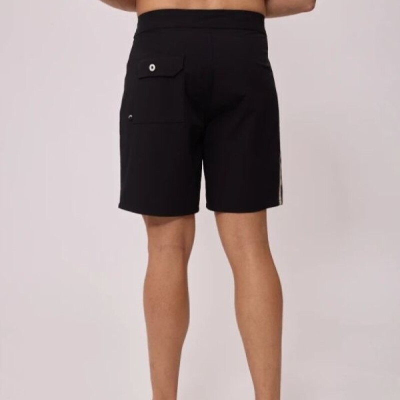 Short de Baño Rusty TALO Negro